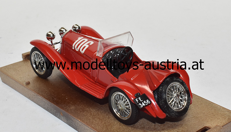 Alfa Romeo 2300 1932 Mille Miglia rot #106 1:43
