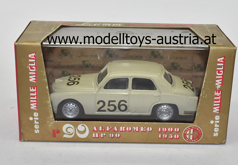 Alfa Romeo 1900 1954 Mille Miglia beige #256 1:43
