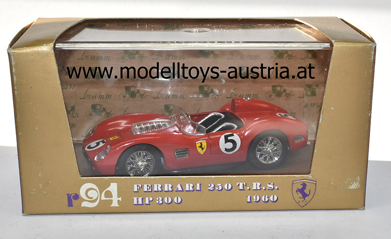 Ferrari 250 Testarossa Spyder TR60 1960 Le Mans rot #3 1:43