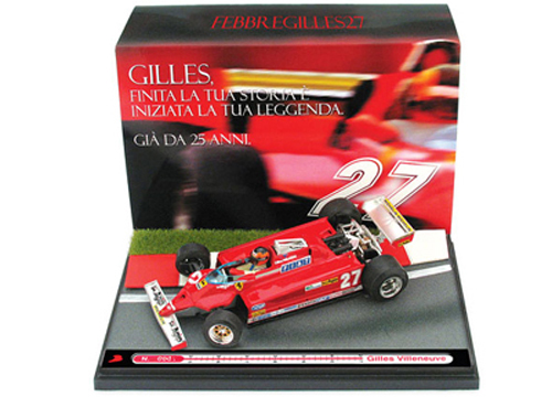 Ferrari 126 CK Turbo 1981 Villeneuve FEBBREGILLES27 1:43