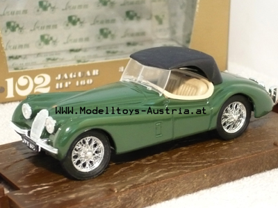 Jaguar XK 120 Soft Top 3.5 Liter 1948 grün 1:43