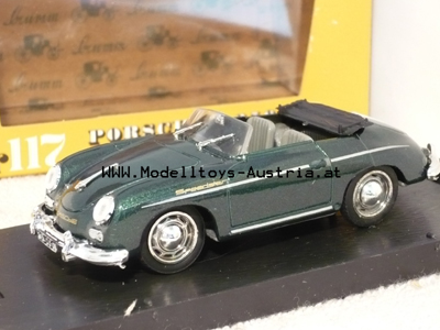 Porsche 356 Cabrio Roadster 1950 grün metallik 1:43