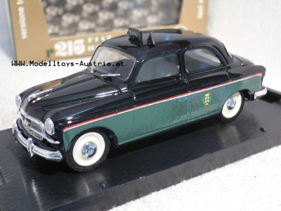 Fiat 1400 B 1956-1958 TAXI Mailand 1:43