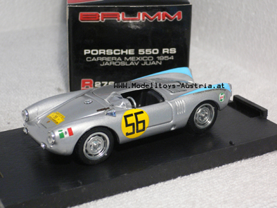 Porsche 550 RS CARRERA PANAMERIKANA MEXICO 1954 #56 1:43