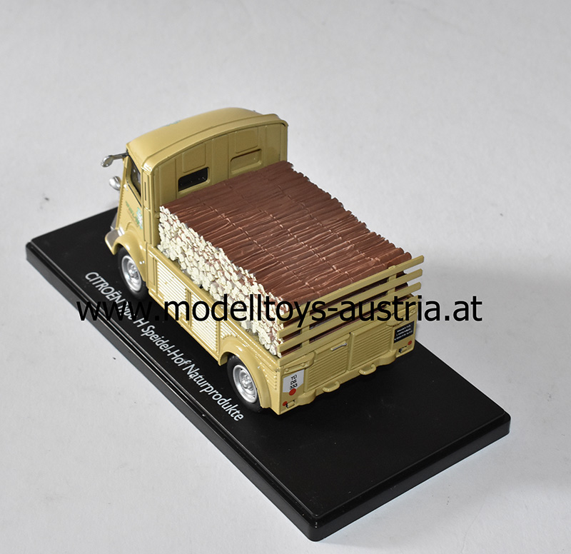 Citroen Typ H HY Pick up Transporter SPEIDEL Hof Naturprodukte 1:43 Eligor