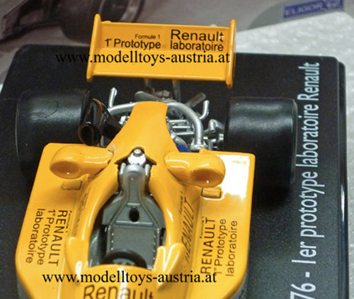 Renault Alpine A500 Turbo 1976 Formel 1 PROTOTYP 1:43