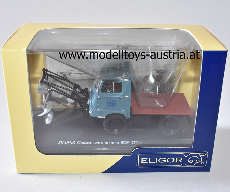 Renault Sinpar Castor Avec Tariere 1:43 Eligor
