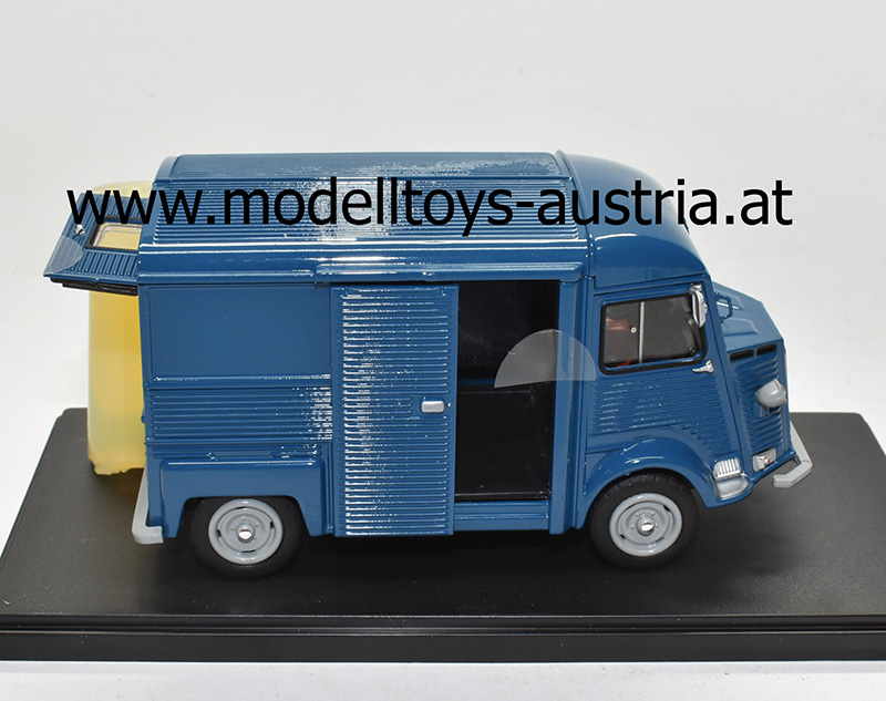 Citroen Typ H HY 1970 Kastenwagen Transporter blau 1:43