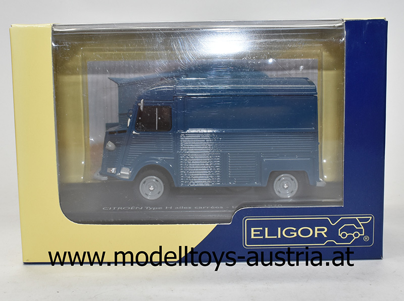 Citroen Typ H HY 1970 Kastenwagen Transporter blau 1:43