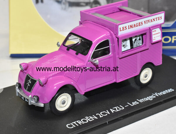 Citroen 2CV 2 CV AZU Les Images Vivantes - Lebende Bilder 1:43