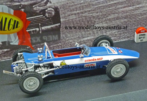 Citroen Panhard MEP 27 1971 Formel blau 1:43