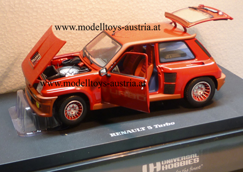 Renault 5 Turbo 1980 - 1982 rot 1:18
