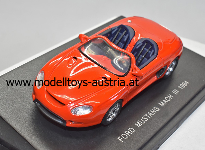Ford Mustang Mach III Cabrio 1994 orange 1:43