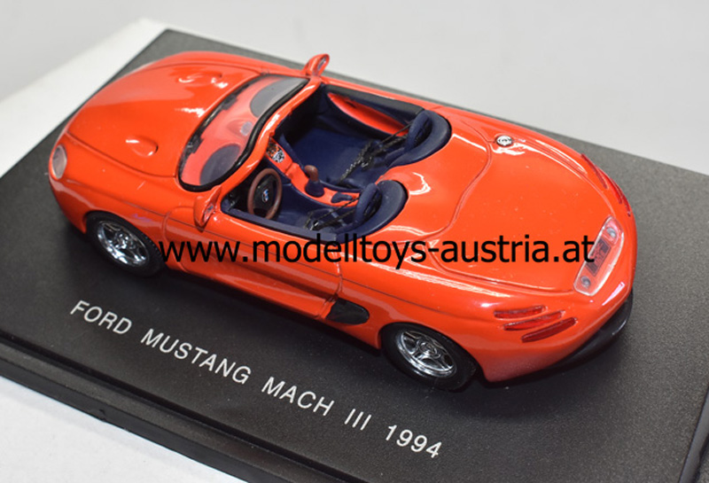 Ford Mustang Mach III Cabrio 1994 orange 1:43