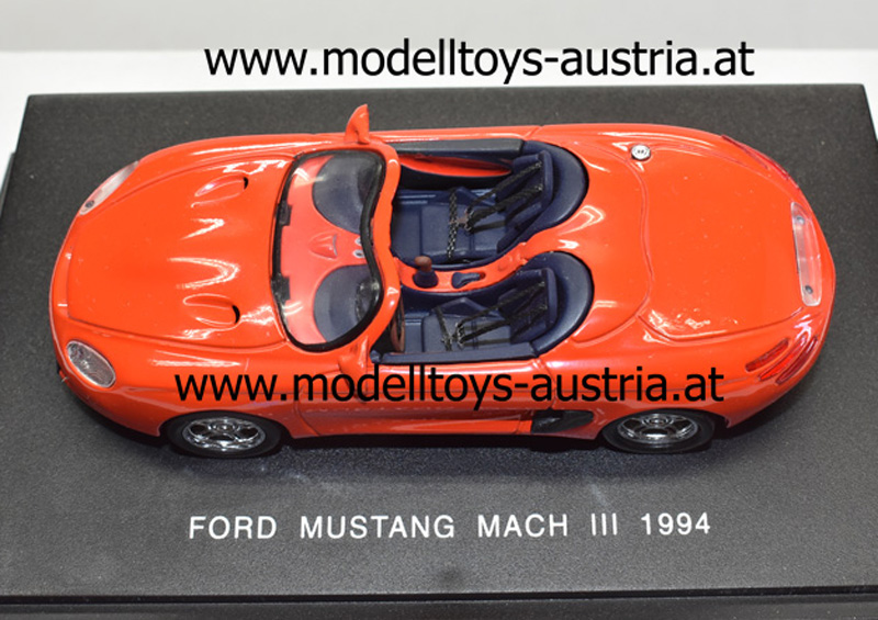 Ford Mustang Mach III Cabrio 1994 orange 1:43