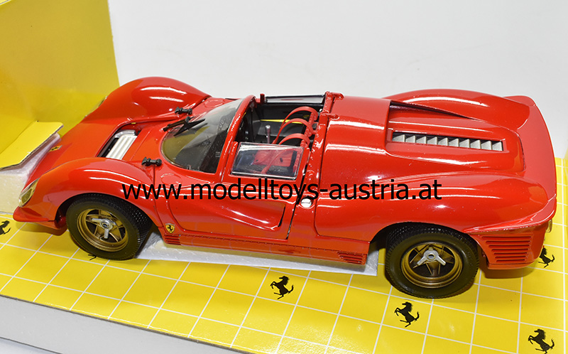 Ferrari 330 P4 Spyder Targa red 1:18