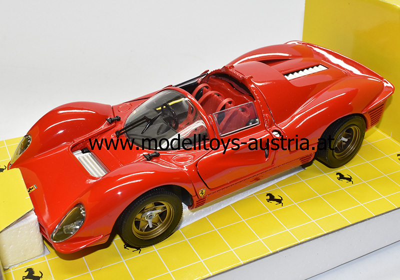 Ferrari 330 P4 Spyder Targa red 1:18