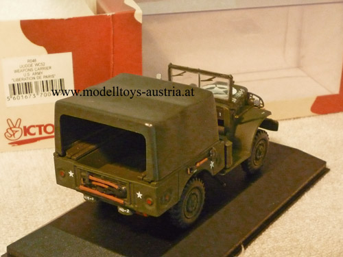 Dodge WC51 Waffen Transporter US Army BEFREIUNG von PARIS 1:43
