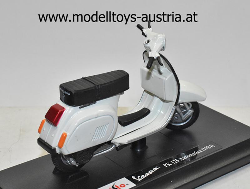 Vespa PK 125 Automatica 1984 weiss 1:18