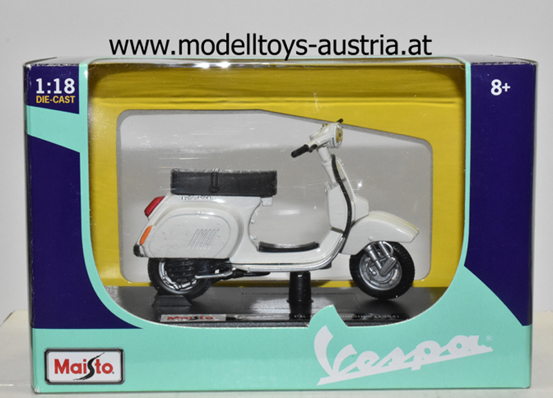 Vespa PK 125 Automatica 1984 weiss 1:18