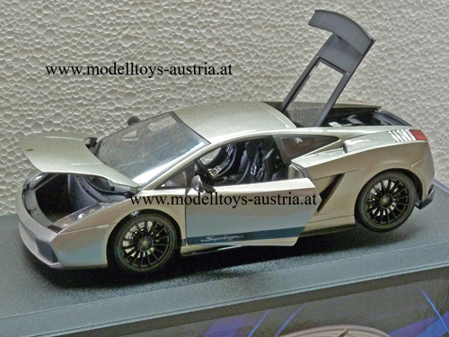 Lamborghini Gallardo Superleggera 2007 grau metallik 1:18