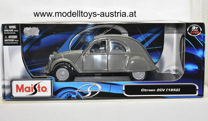 Citroen 2CV 2 CV 1952 grau 1:18
