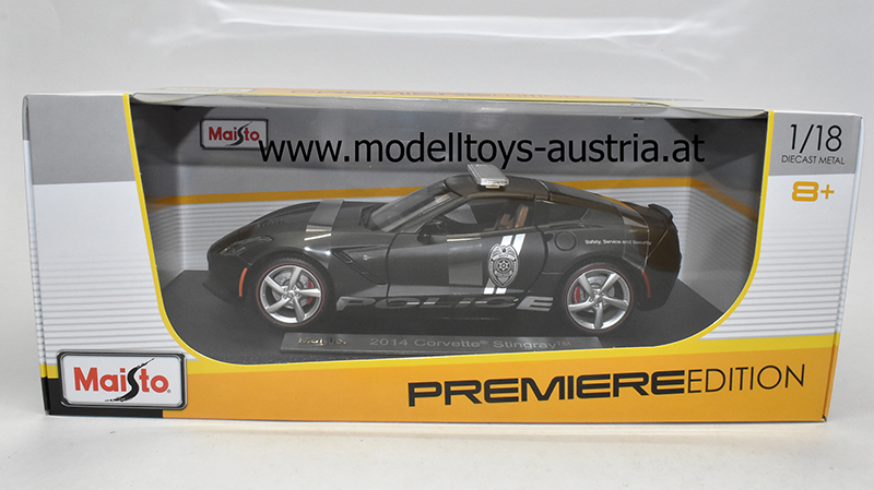 Chevrolet Corvette C7 2014 Polizei 1:18