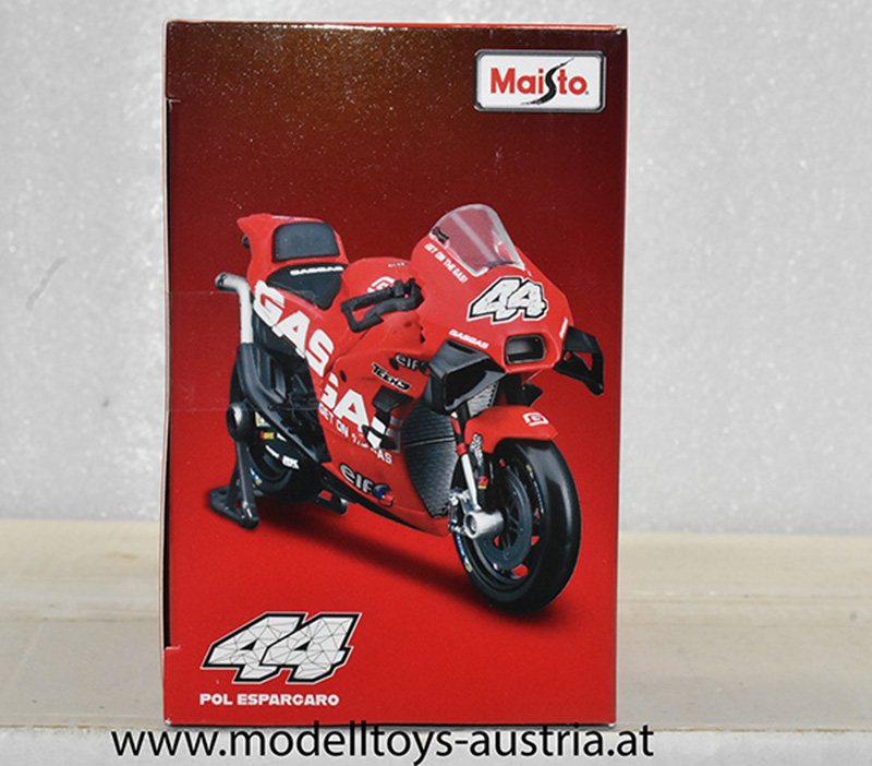 KTM RC16 GasGas Tech3 2023 Moto GP Pol ESPARGARO 1:18