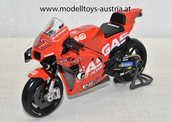 KTM RC16 GasGas Tech3 2023 Moto GP Augusto FERNANDEZ 1:18