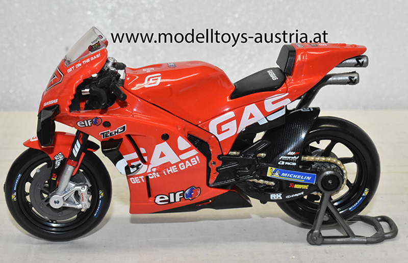 KTM RC16 GasGas Tech3 2023 Moto GP Augusto FERNANDEZ 1:18