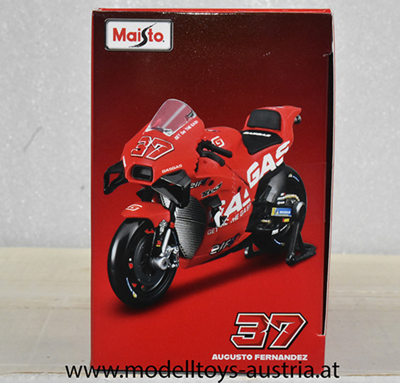 KTM RC16 GasGas Tech3 2023 Moto GP Augusto FERNANDEZ 1:18