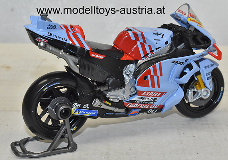 Ducati Desmosedici GP23 2024 Moto GP Marc MARQUEZ Team GRESINI Racing 1:18
