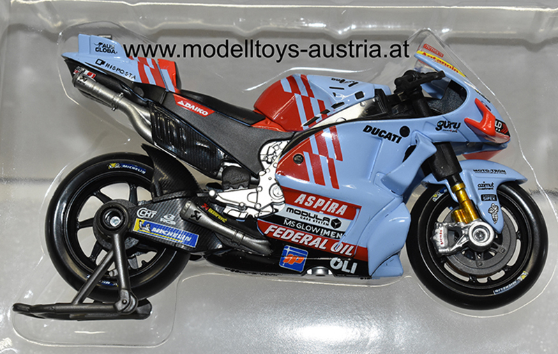 Ducati Desmosedici GP23 2024 Moto GP Marc MARQUEZ Team GRESINI Racing 1:18