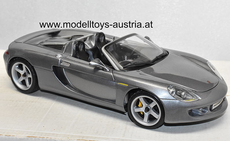 Porsche Carrera GT 2000 silbergrau metallik 1:18