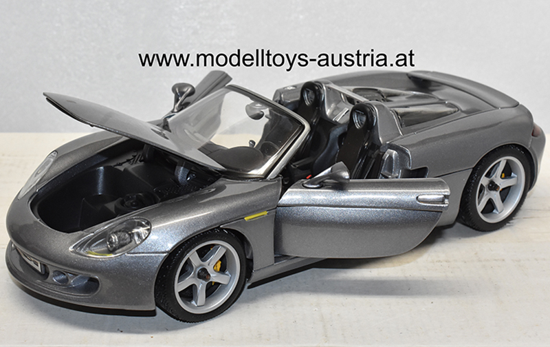 Porsche Carrera GT 2000 silbergrau metallik 1:18