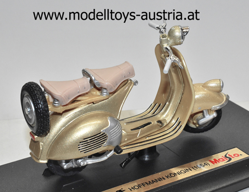 Vespa HOFFMANN Königin 1954 gold metallik 1:18