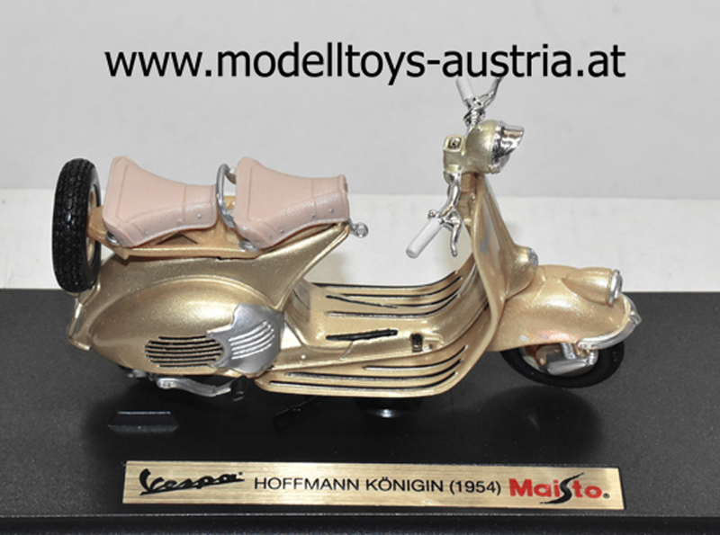 Vespa HOFFMANN Königin 1954 gold metallik 1:18