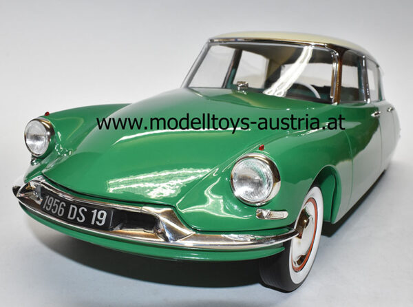 Citroen DS19 DS 19 1956 grün / champagne 1:12 Norev