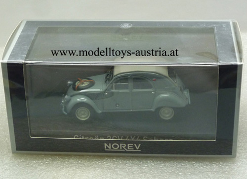 Citroen 2CV 2 CV SAHARA 4x4 1961 grau 1:43