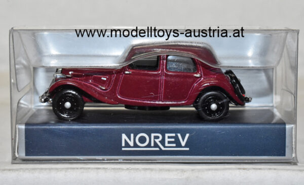 Citroen 11 AL Limousine 1938 excelsior rot 1:87 H0