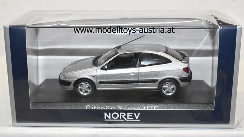 Citroen Xsara VTS 1997 Aluminium silber metallik 1:43