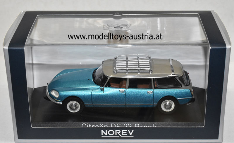 Citroën DS23 DS 23 Kombi Break 1974 Delta Blau metallik 1:43