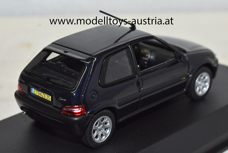 Citroen Saxo VTS 2000 blau 1:43