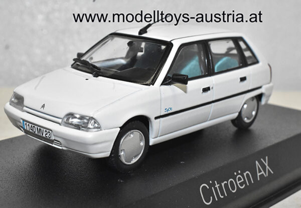 Citroen AX Spot Limousine 1995 weiss 1:43