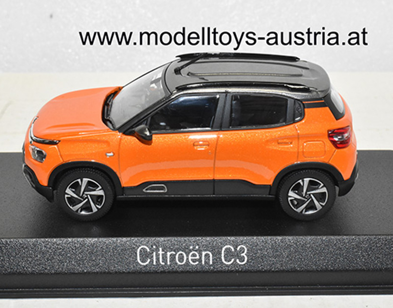 Citroen C3 Limousine 2021 orange 1:43