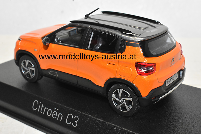 Citroen C3 Limousine 2021 orange 1:43