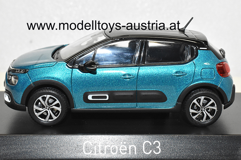 Citroen C3 Limousine 2020 blau 1:43