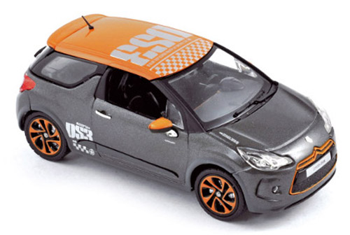 Citroen DS3 DS 3 Racing 2010 grau / orange 1:43