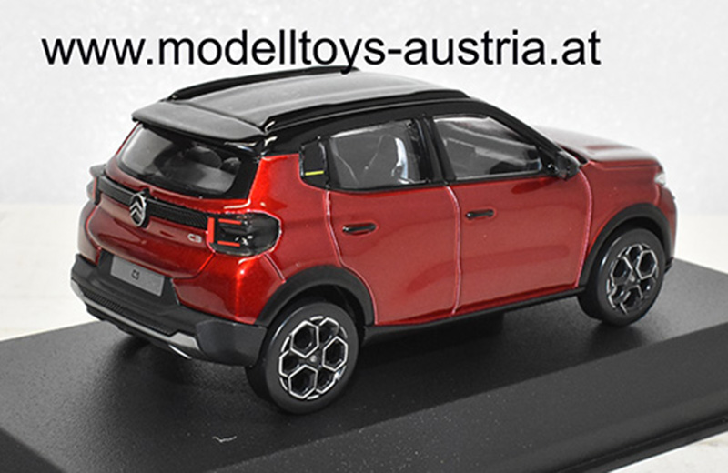 Citroen C3 Limousine 2024 rot 1:43