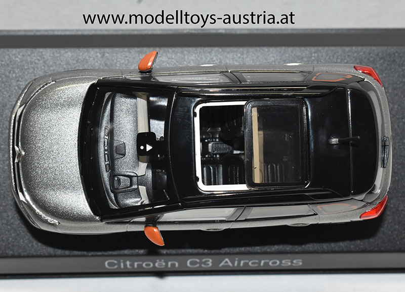 Citroen C3 Aircross Limousine 2021 grau / schwarz 1:43